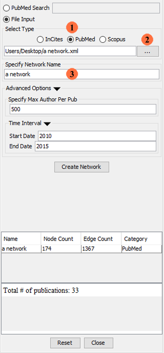 Social Network App User Panel (File Input)